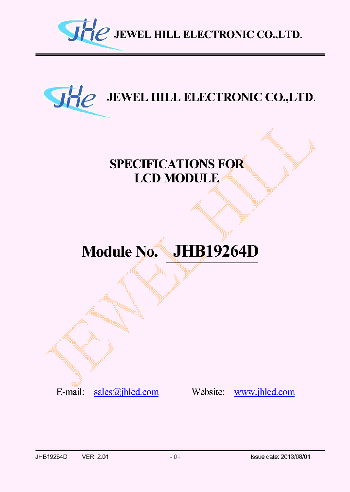 JHB19264DSYMCAMUA_8352457.PDF Datasheet