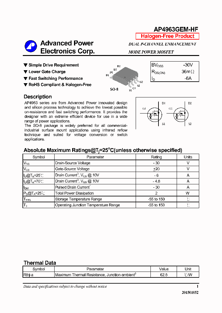 AP4963GEM-HF-16_8352901.PDF Datasheet