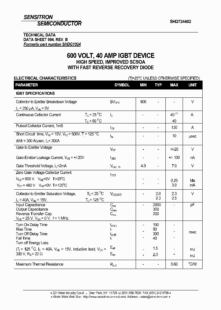 SHD724402_8358965.PDF Datasheet