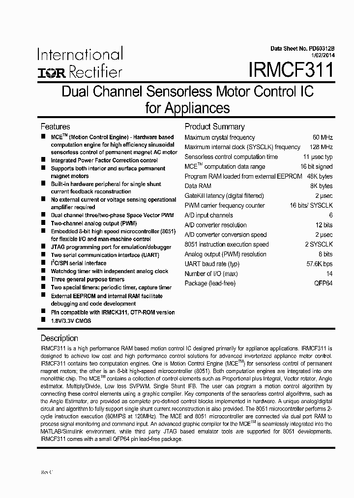 IRMCF311-15_8361487.PDF Datasheet