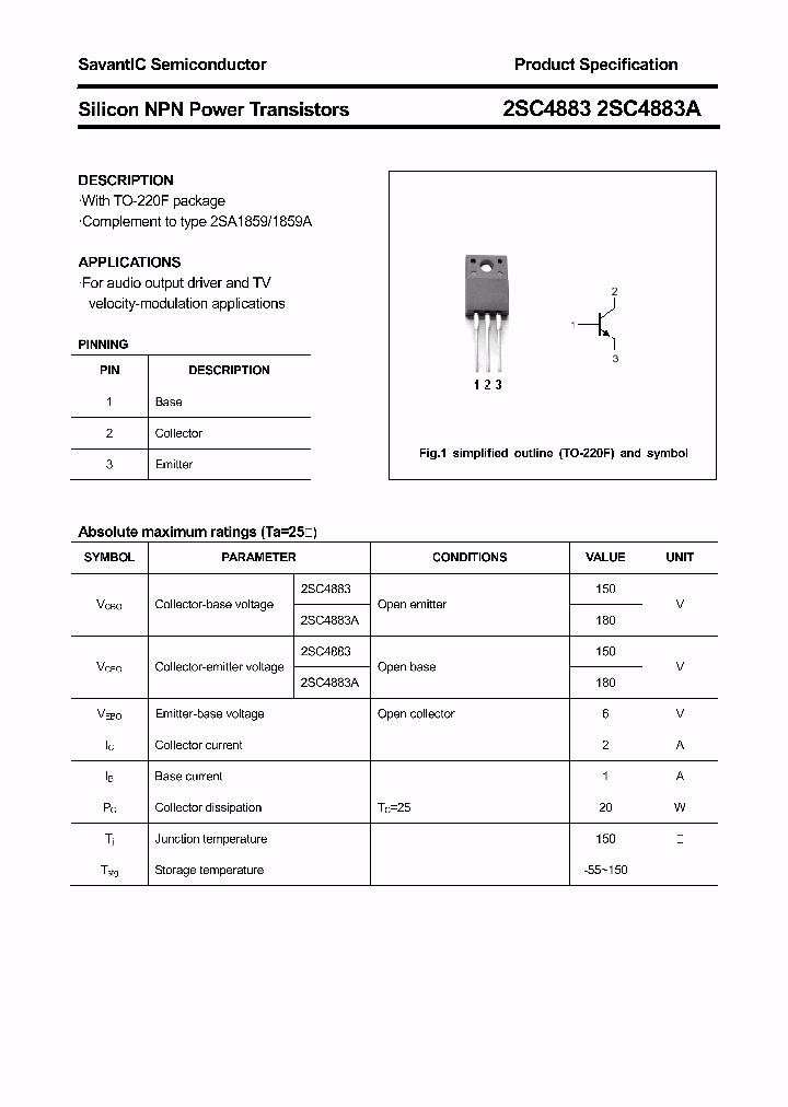 2SC4883A_8367918.PDF Datasheet