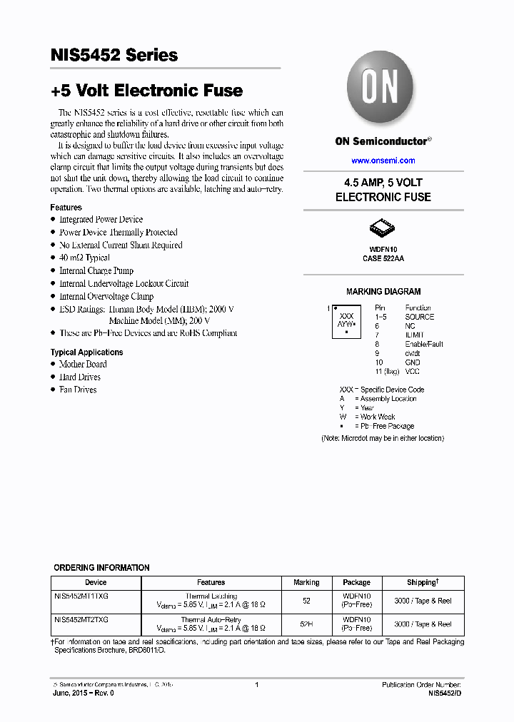 NIS5452MT1TXG_8369160.PDF Datasheet