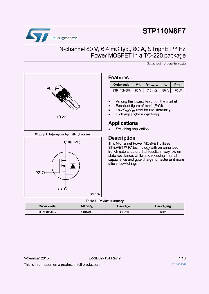 STP110N8F7_8374676.PDF Datasheet