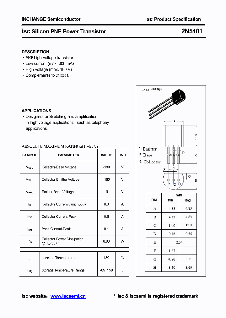 2N5401_8376234.PDF Datasheet