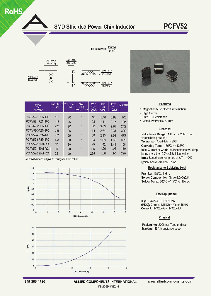 PCFV52-150M-RC_8379108.PDF Datasheet