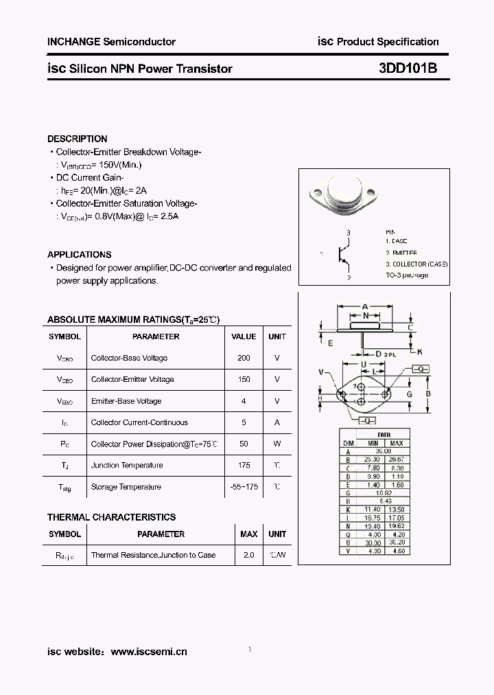 3DD101B_8382047.PDF Datasheet