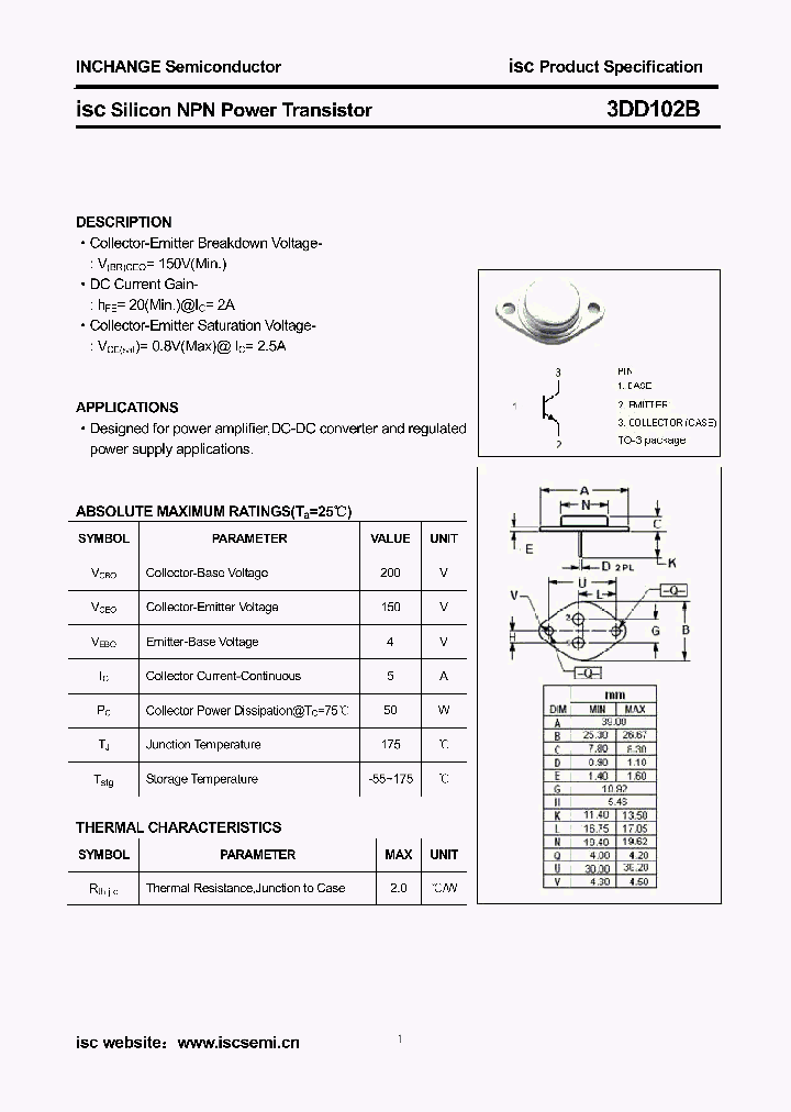 3DD102B_8382049.PDF Datasheet