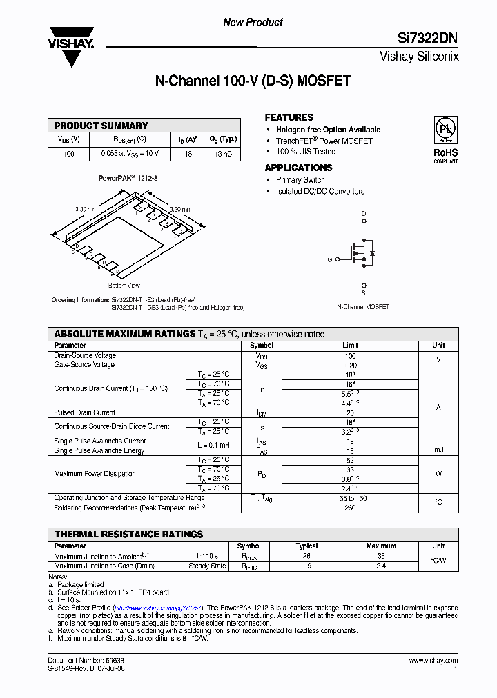 SI7322DN_8382400.PDF Datasheet