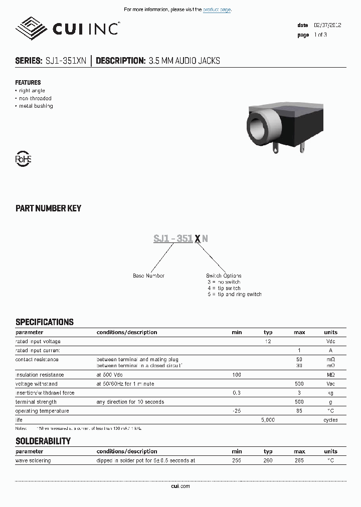 SJ1-3513N_8382564.PDF Datasheet