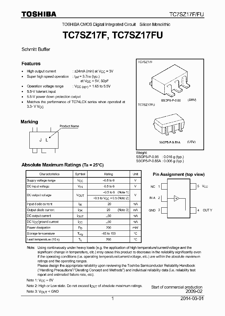 TC7SZ17F_8383041.PDF Datasheet