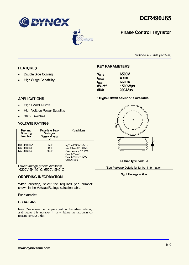 DCR490J55_8383987.PDF Datasheet