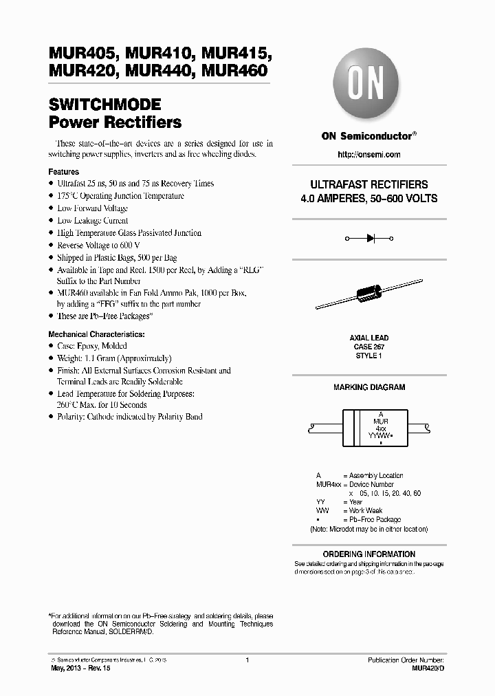 MUR420-13_8386282.PDF Datasheet