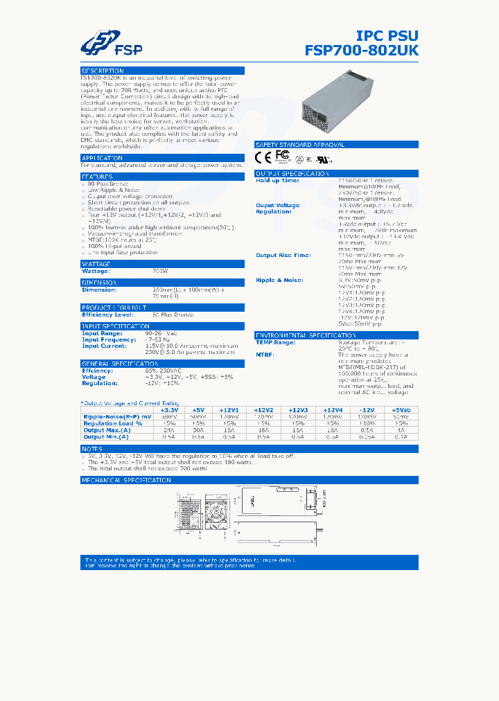 FSP700-802UK-15_8386740.PDF Datasheet