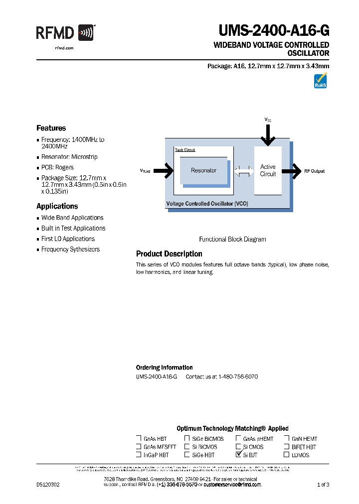 UMS-2400-A16-G_8391931.PDF Datasheet