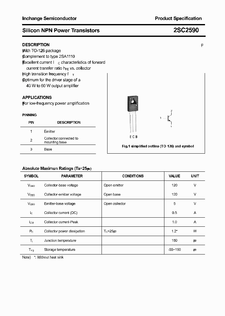 2SC2590_8392815.PDF Datasheet