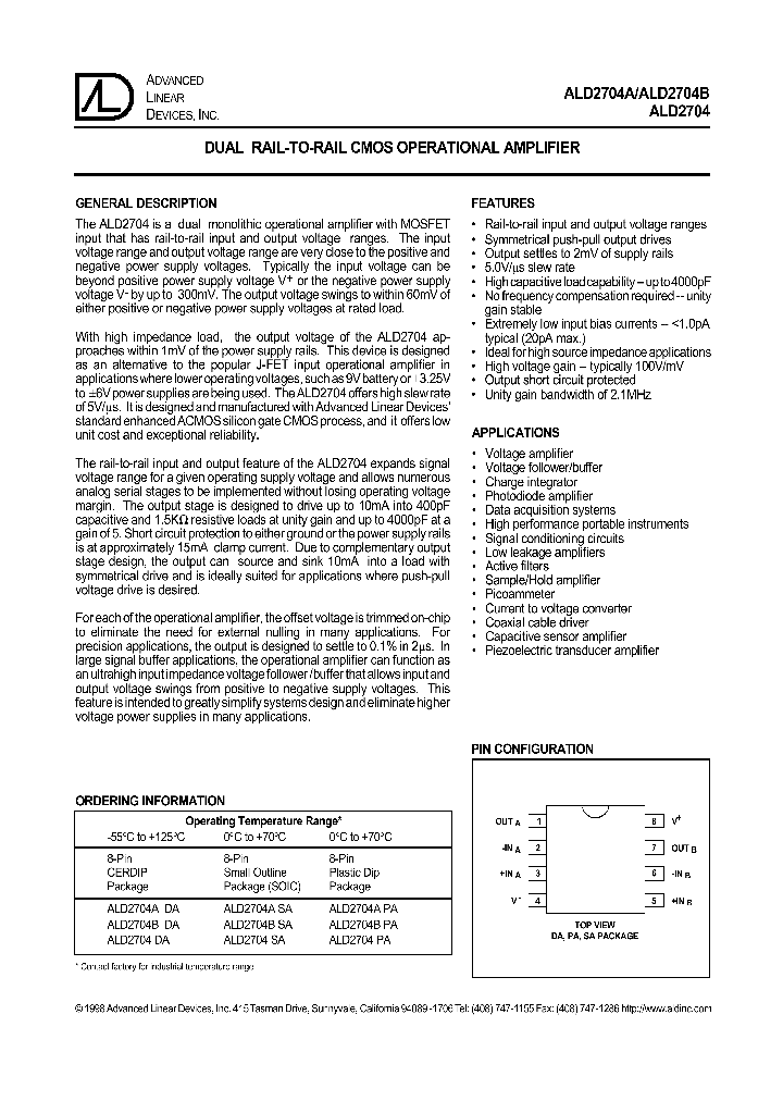 ALD2704BDA_8393241.PDF Datasheet