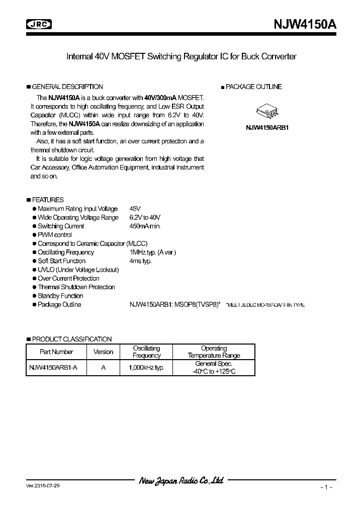 NJW4150ARB1-A_8395538.PDF Datasheet