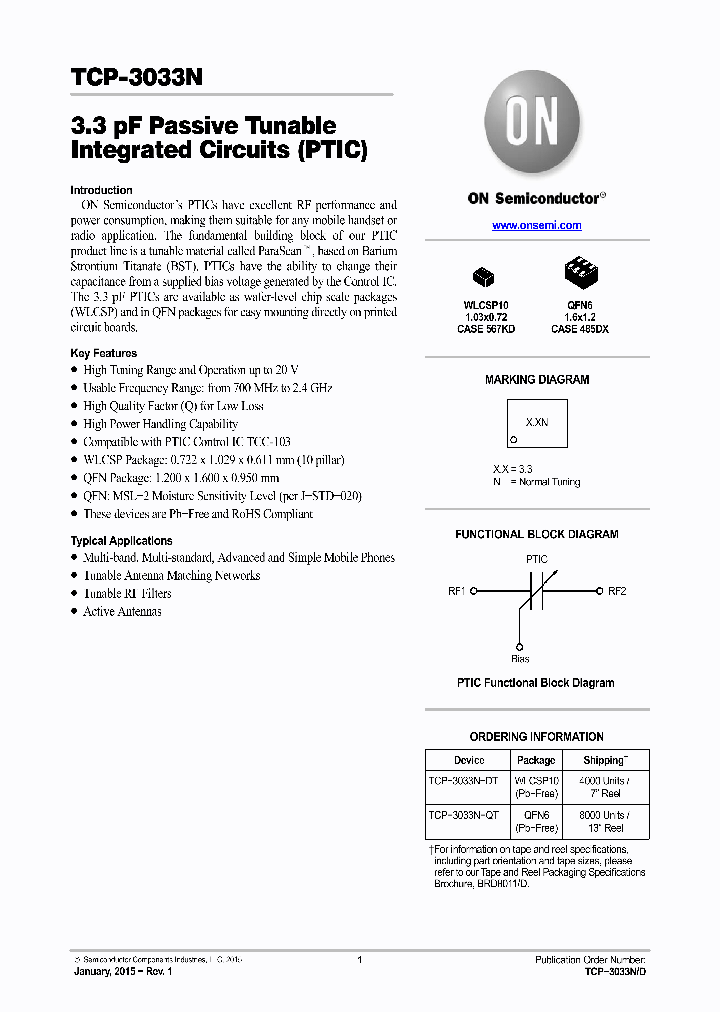 TCP-3033N_8395817.PDF Datasheet