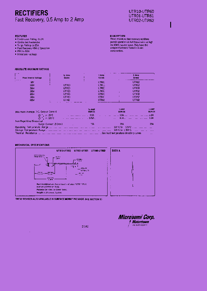 UTR60_8396859.PDF Datasheet