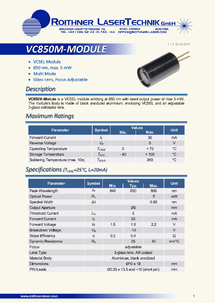 VC850M-MODULE_8397617.PDF Datasheet