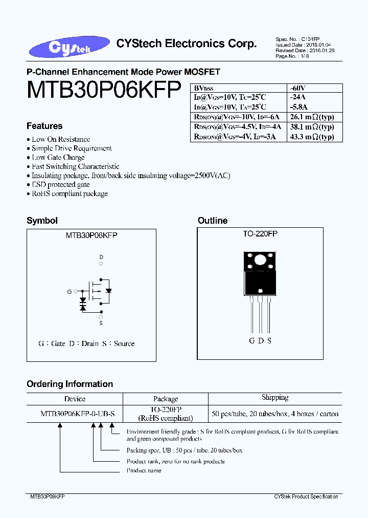 MTB30P06KFP-0-UB-S_8398993.PDF Datasheet