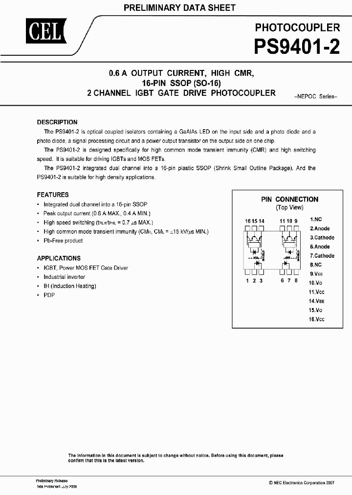 PS9401-2_8400936.PDF Datasheet