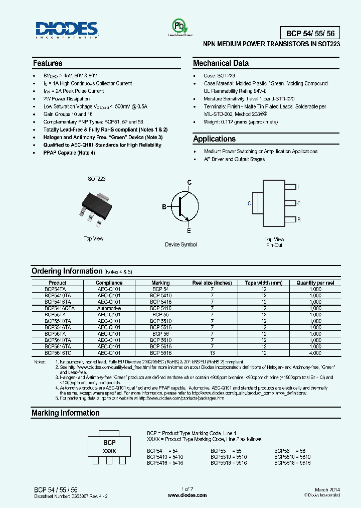 BCP5616TC_8411320.PDF Datasheet