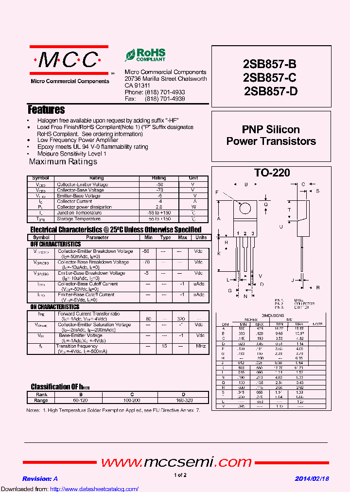 2SB857-C_8413247.PDF Datasheet
