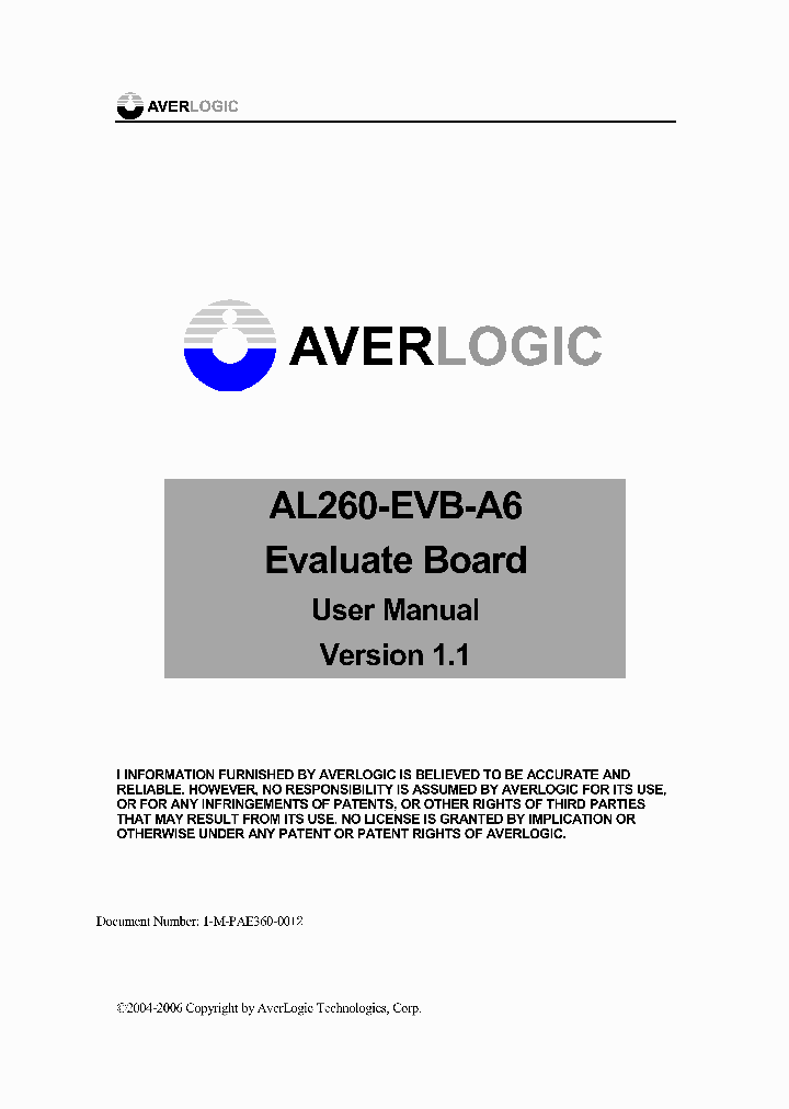 AL260-EVB-A6_8413817.PDF Datasheet