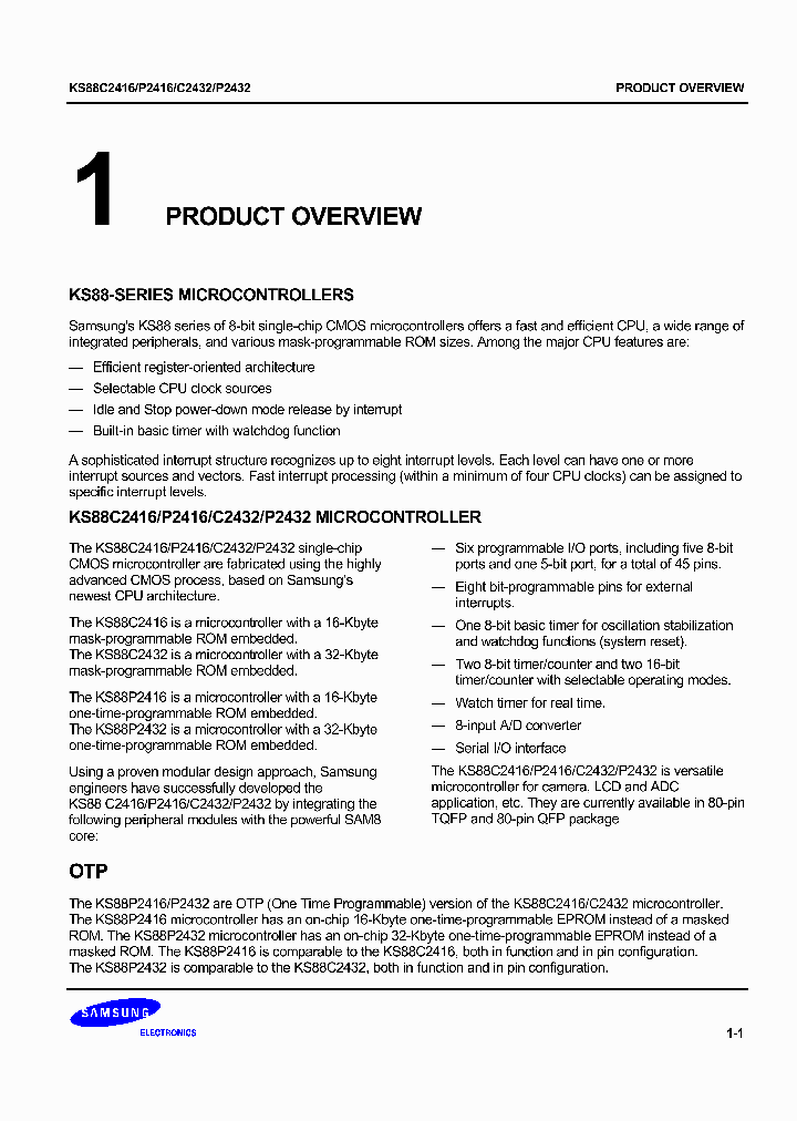 KS88P2416_8422187.PDF Datasheet