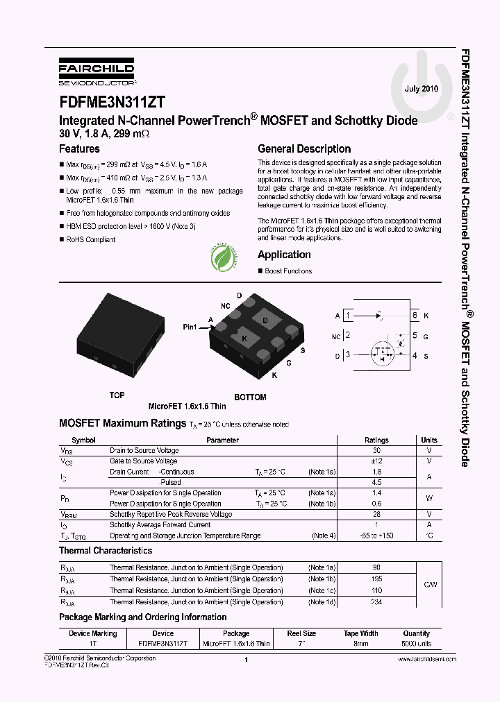 FDFME3N311ZT_8426415.PDF Datasheet