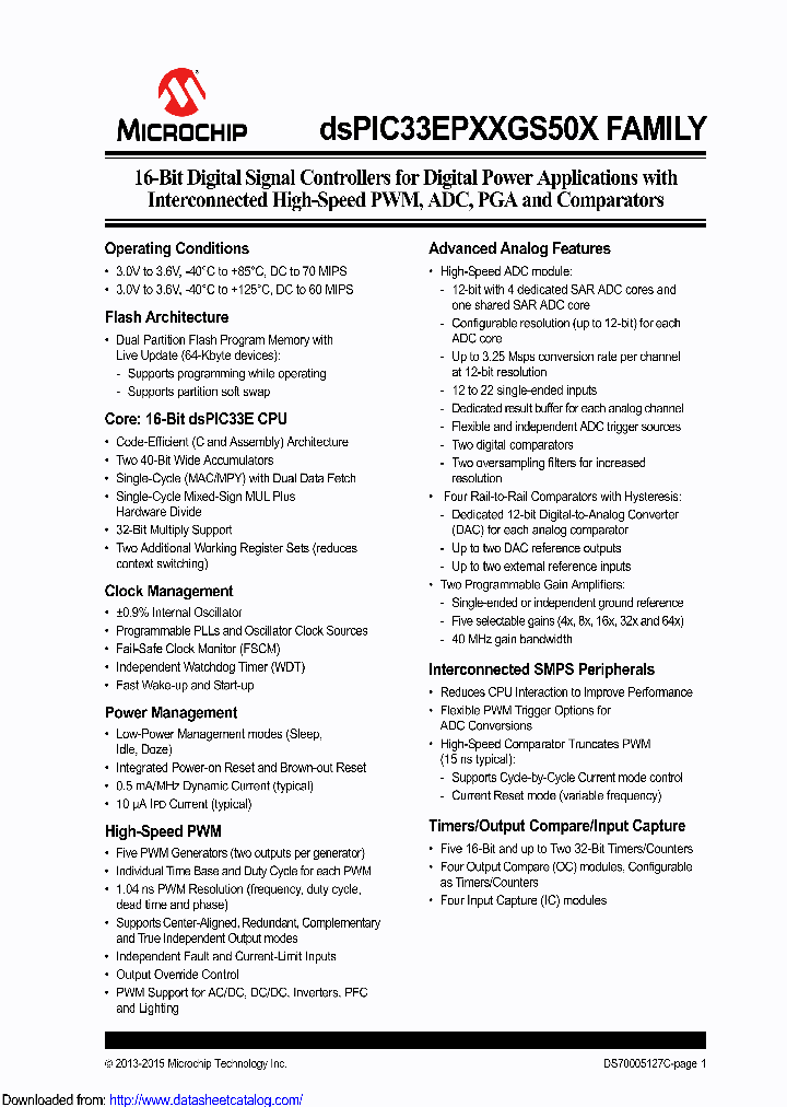 DSPIC33EP16GS502-E2N_8437527.PDF Datasheet