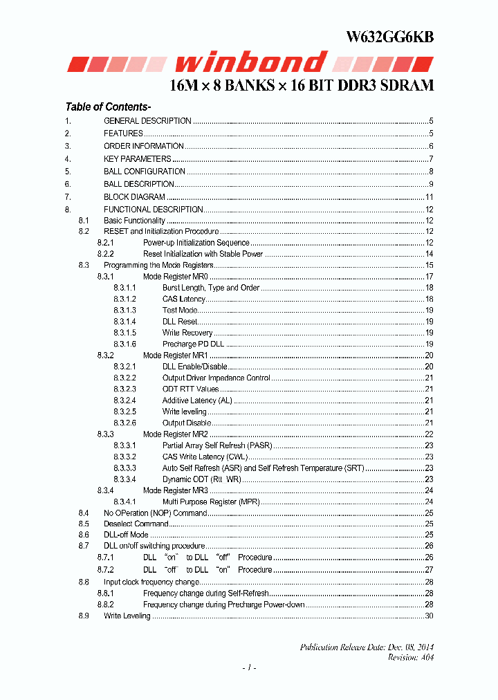 W632GG6KB-15_8468445.PDF Datasheet