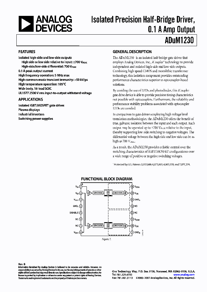 ADUM1230_8470063.PDF Datasheet