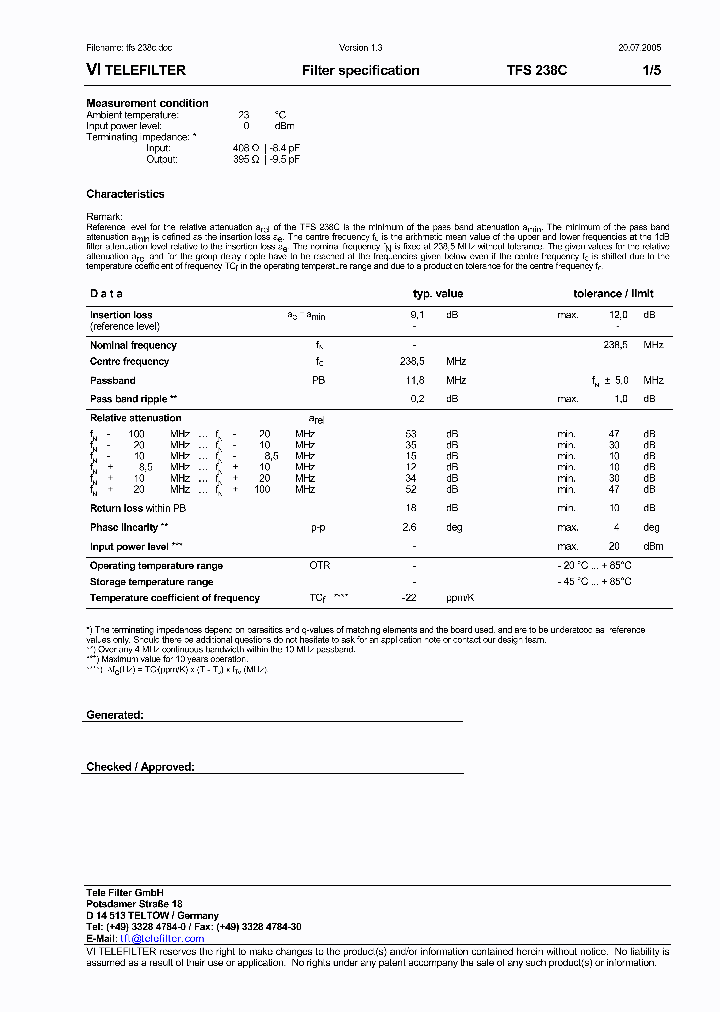 TFS238C_8474788.PDF Datasheet