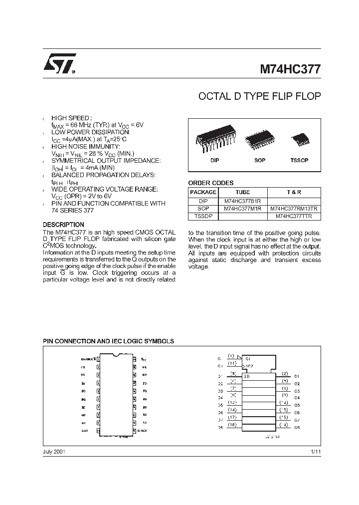 M74HC377RM13TR_8482660.PDF Datasheet