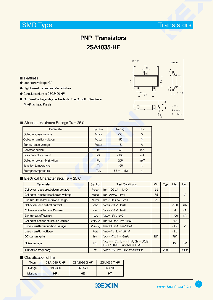 2SA1035-T-HF_8485006.PDF Datasheet