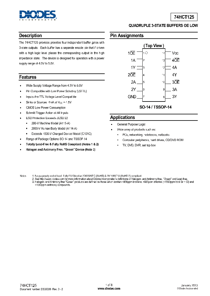 74HCT125T14_8488641.PDF Datasheet
