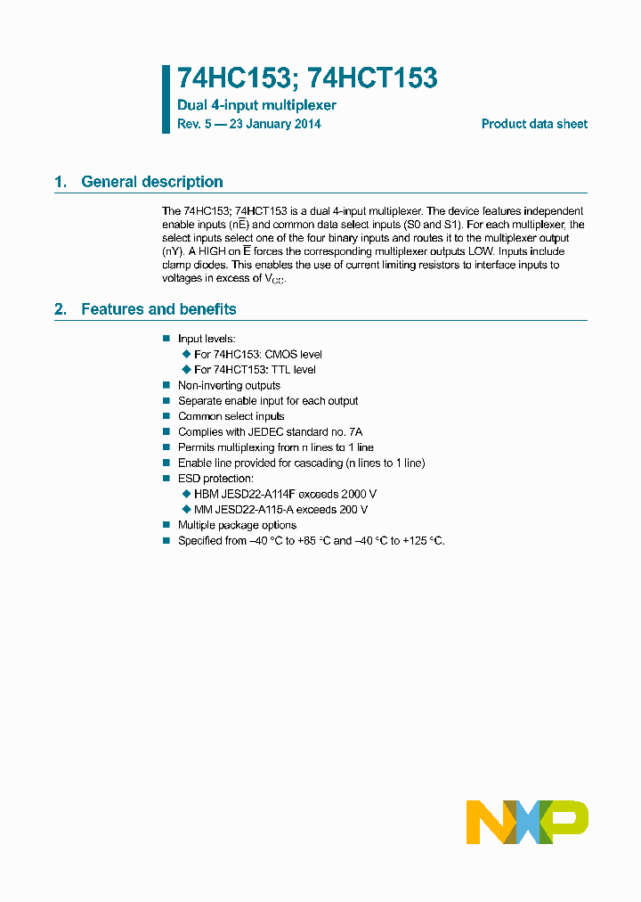 74HC153PW_8495069.PDF Datasheet