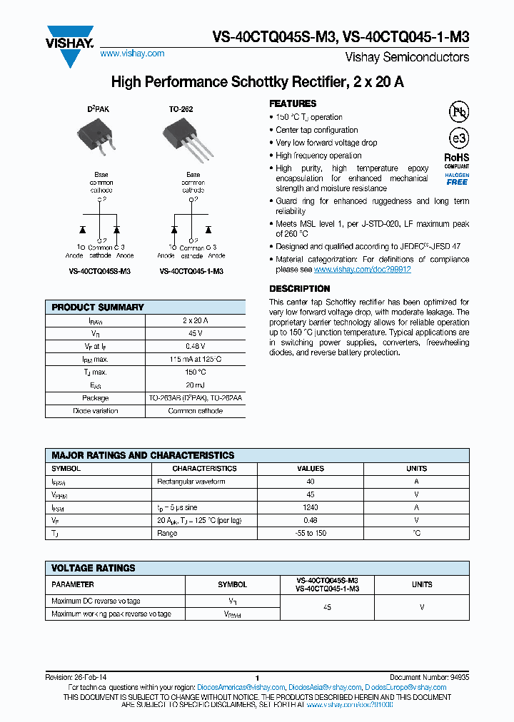 VS-40CTQ045S-M3-15_8510202.PDF Datasheet