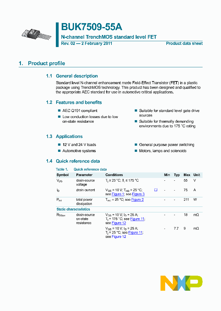 BUK7509-55A-15_8514084.PDF Datasheet