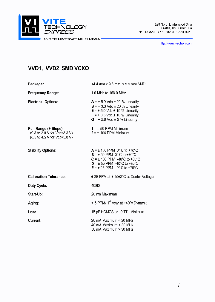 VVD1_8516407.PDF Datasheet