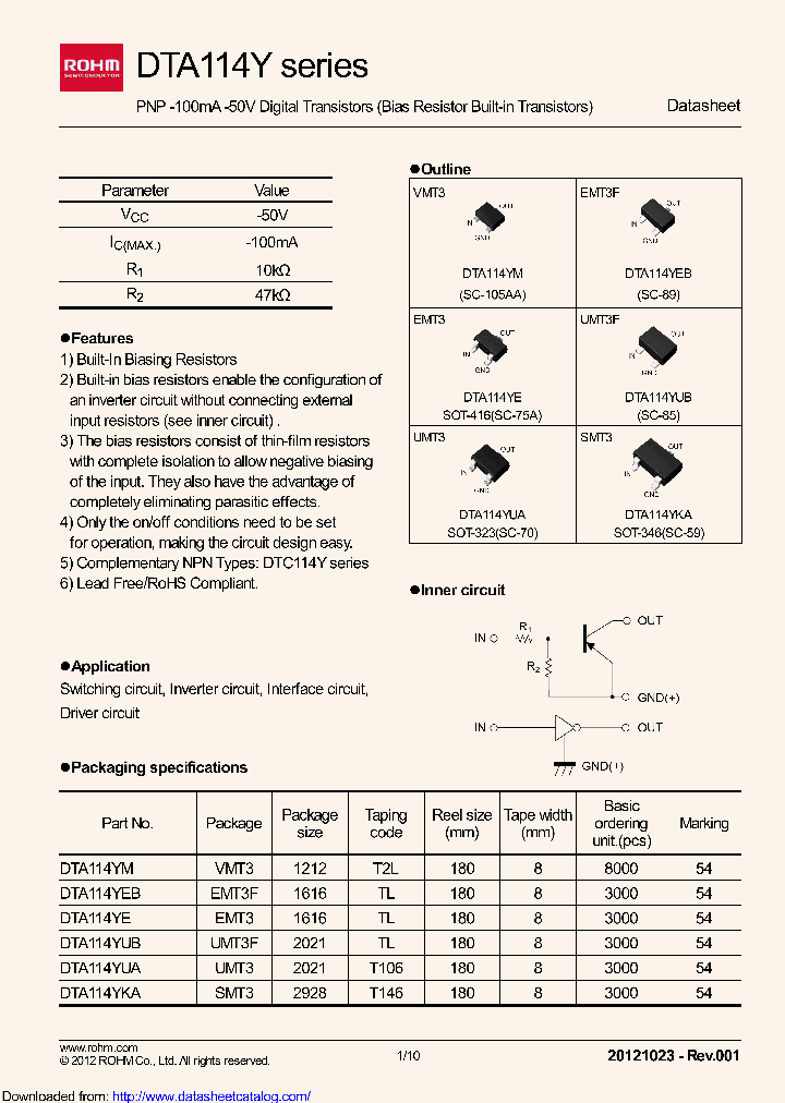 DTA114YMFHA_8517748.PDF Datasheet