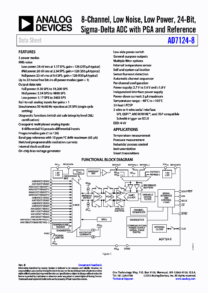 AD7124-8BCPZ_8527099.PDF Datasheet