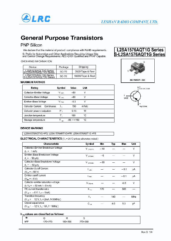 L2SA1576AQT1G-15_8529328.PDF Datasheet