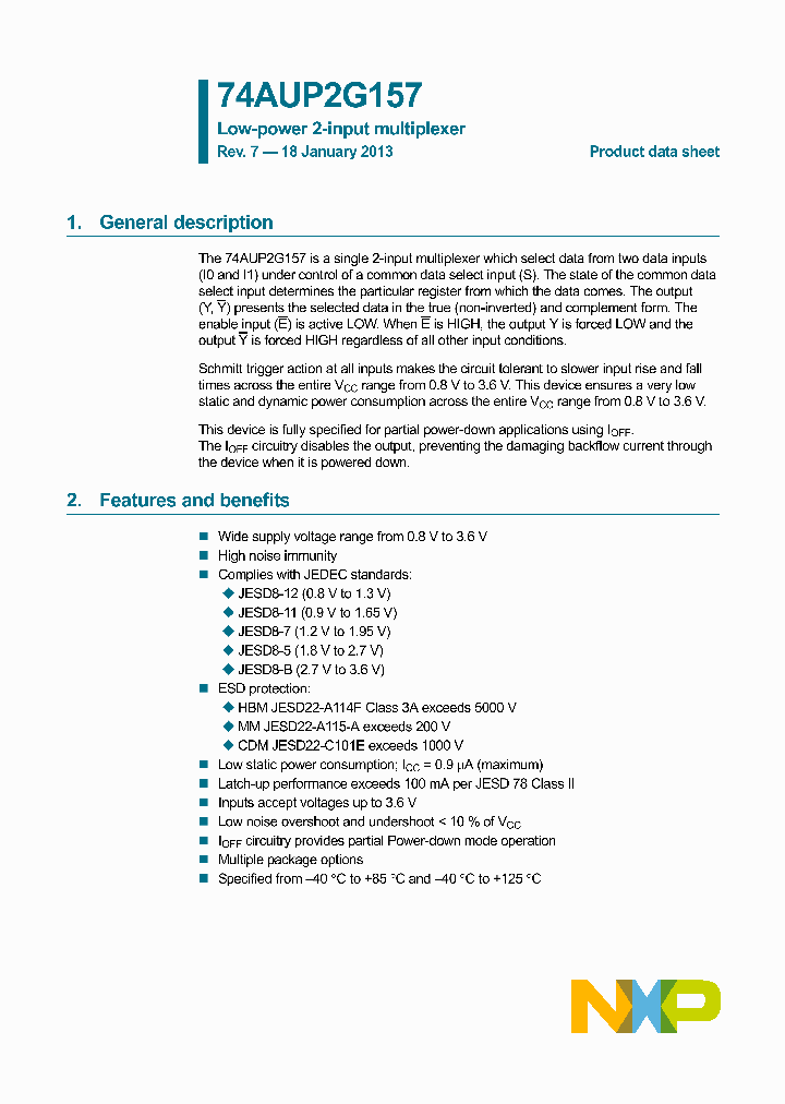 74AUP2G157GN_8542870.PDF Datasheet