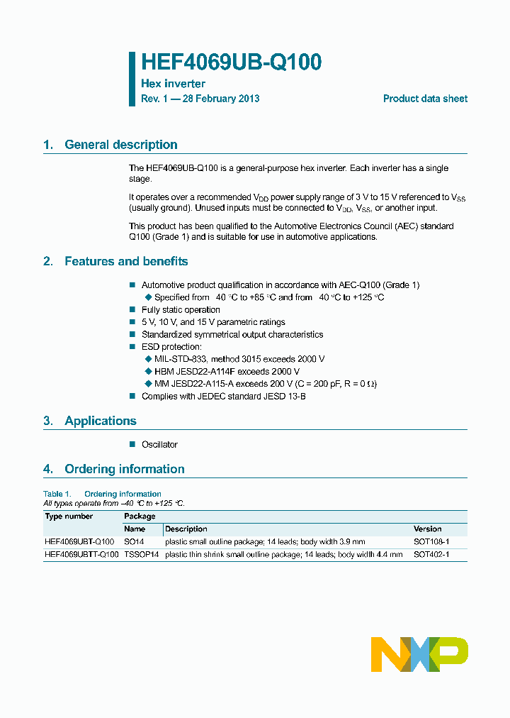 HEF4069UBTT-Q100_8544489.PDF Datasheet