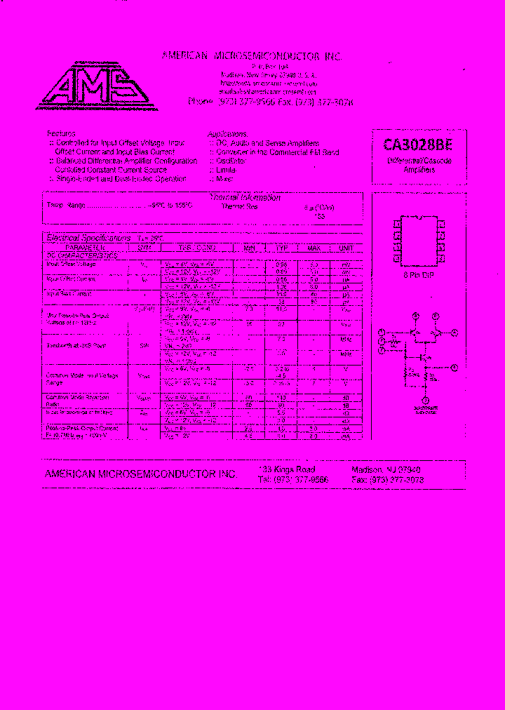 CA3028BE_8546303.PDF Datasheet