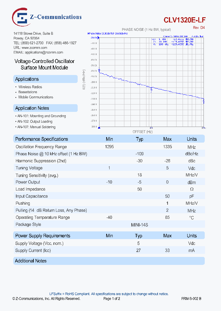 CLV1320E-LF-14_8558756.PDF Datasheet