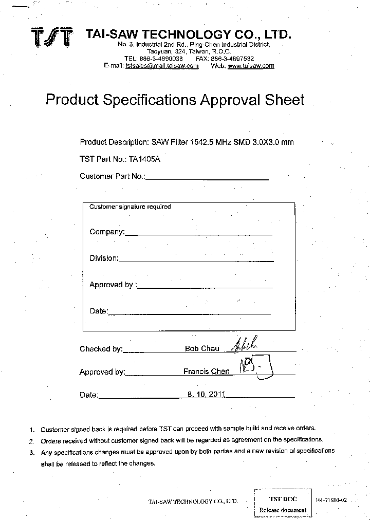 TA1405A_8563510.PDF Datasheet